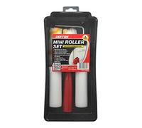 DEKTON DT95856 6Pc Mini Roller Set Gloss & Emulsion, with Paint Tray