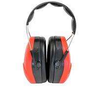 Dekton Ear Defender Earmuffs, Black/Red, 1 Pack/S
