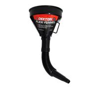 Dekton Flexi Funnel with Detachable Hose | Wide Spout for Easy Pouring | Includes Handle & Inbuilt Particle Filter | Ideal for Fuel, Oil, and Liquid Transfers | Flexible for Hard-to-Reach Areas