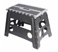 Dekton Folding Step Stool 150Kg Max Anti Slip Home Workplace Aid Ladder Portable - 32Cm Heavy Duty