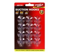 Dekton Geckogrip Suction Hooks Medium 12Pc, Dh04052