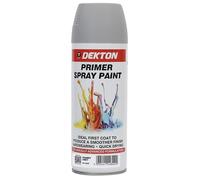 Dekton Grey Spray Paint Primer: Professional-Grade, High-Performance Primer for Superior Adhesion & Smooth Finish | Ideal for Metal, Wood, and Plastic Surfaces | Fast-Drying