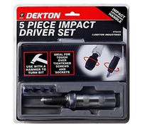 Dekton Hand Impact Screwdriver Set 5Pc, Dt65226