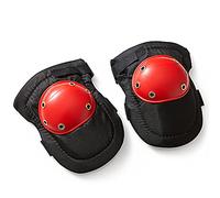 Dekton Hard Cap Knee Pads, Heavy Duty Protection for Carpenters, Construction Workers & Mechanics, Featuring Hard Cap, Sewn Cap to Keep Out Dirt & Secure Below-Knee Strap for Comfort, One Size