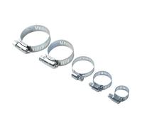 Dekton Hose Clip Assortment 26 Pc-Stainless Steel Hose Clamps| Multiple Sizes| Adjustable & Corrosion-Resistant| Ideal for Plumbing, Automotive & DIY Projects| Durable Construction| Convenient Case