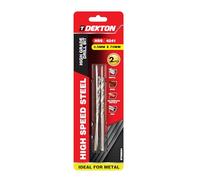 Dekton HSS-R Edge Ground Drill Bit 3.5mm x 70mm | 118-Degree Angle Point | High-Speed Steel | Ideal for Metal Drilling | Versatile for Wood & Plastic | Precision Engineered for Superior Performance