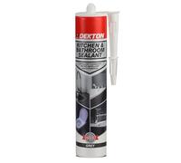 Dekton Kitchen and Bath Sealant (Grey) - Multi-Purpose Acrylic for Indoor Applications, UV Resistant, Flexible, Easy Application, Excellent Adhesion to Wet Surfaces & Paintable