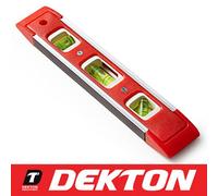 Dekton Magnetic Spirit Level Levels 22.5Cm / 9" Lightweight Small Brick Line