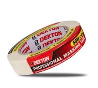 Dekton Masking Tape 24mm x 50m - Versatile Tape for Clean & Precise Lines | Ideal for Painting, DIY, Craft & Home Improvement | Easy to Apply & Remove | Strong Adhesion | Smooth, Tear-Resistant Finish