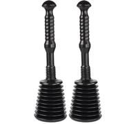 DEKTON Master Plunger - Large | master Plunger Use To Unblock Kitchen Sinks, Waste Disposal Units, Showers| Heavy-duty Rubber Cup| Extra-long Handle For Superior Leverage| Effortlessly Clears Clogs