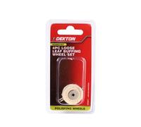 Dekton Mini Buffing Discs | 50-Piece Set for Precision Buffing and Polishing | Ideal for Metal, Wood, and Plastic | Compatible with Most Rotary Tools | Versatile Accessory for DIY and Crafting
