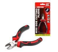 DEKTON Mini Side Cutting Pliers- Precision 6" Wire Cutters with Ergonomic Handles| High-Carbon Blades for Clean Cuts| Ideal for Electronics, Crafts, Small Projects| Durable, Compact Design for Control