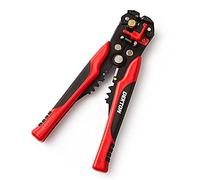 DEKTON PRO Automatic Wire Stripper and Crimper - Tool for Precision Wire Cutting, Stripping & Crimping | Strips 10-24 AWG Wire, Crimps Insulated Terminals 22-10 AWG, Non-Insulated 22-8 AWG