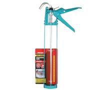 Dekton Pro Grade Caulking Gun, Metal Frame Sealant Gun for Standard Cartridges, Direct Stop No-Drip System, Hexagon Rod with Hooked End & Ladder Hook, Ideal for Sealants and Adhesives