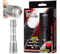 Dekton Pro Light Endurance Xt 400 Cob Led Torch 400 Lumen 350M Range & Batteries