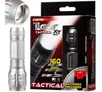 Dekton Pro Light Tactical Xt 160 Cob Led Torch 160 Lumens 200M Range & Batteries