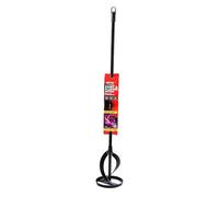 Dekton Professional Paint & Plaster Mixer - Spiral Paddle for 1/2" Drill & Larger - Hex Shank - Mixes Paint, Plaster, Cement - Reduces Splatters - Up to 20 litres