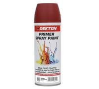 Dekton Red/Brown Spray Paint Primer: Professional-Grade, High-Performance Primer for Superior Adhesion & Smooth Finish | Ideal for Metal, Wood, and Plastic Surfaces| Fast Drying
