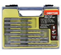 Dekton SDS Plus Masonry Drill Bit Set | Heavy Duty for Block, Brick & Concrete | Precision Drill Bit for Accurate Holes | Durable Construction for Tough Materials | Ideal for Professional & DIY Use