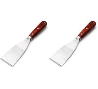Dekton Stainless Steel Wallpaper Paint Stripping Decorators Tang Scraper 2" (Pack of 2)