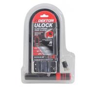 Dekton Steel U-Lock | Ultra Strong & Durable | Weather & Scratch Resistant |Quick Release Bracket| Includes 2 Keys | Ideal for Bikes, Scooters & Motorbikes | Secure Your Ride with Confidence