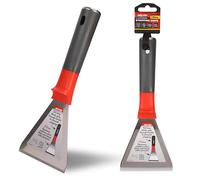 DEKTON Stripping Knife 100mm, 1.8mm - Stainless Steel Blade with Ergonomic Rubber Grip Handle for Filling Cracks, Scraping Wallpaper & Repairing Holes