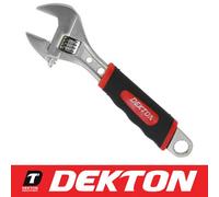 Dekton Sure Grip Adjustable Spanner Monkey Wrench 8" 200mm Size Heat Treated