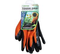 DEKTON TOUGH GRIP LATEX COATED GARDENING GLOVES 10 - XL x 6