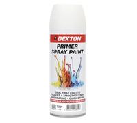 Dekton White Spray Paint Primer: Professional-Grade, High-Performance Primer for Superior Adhesion & Smooth Finish | Ideal for Metal, Wood, and Plastic Surfaces | Fast-Drying,