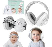 Dekukar 2-in-1 Baby Ear Defender for Babies Toddlers up to 36 Months - CE & UKCA Certified - Noise Reduction Earmuffs Baby Headphones Against Hearing Damage & Improves Sleep, Infant Airplane Essential
