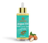 Dekure Argan Oil, 100% Pure Organic Cold-Pressed, 120ml, For Hair and Skin Treatment, Vitamin E Enriched