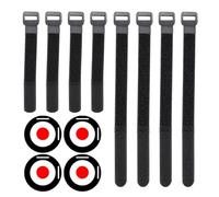 del Baseball Adjustable Placement Straps, Sports Accuracy Discs | Light Strike Training Set, Pitcher Drills and Fielders, Perfect for