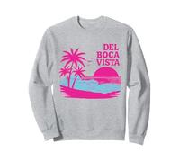 Del Boca Vista Retro Sunset Florida Vintage Sweatshirt