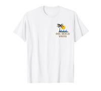 Del Boca Vista Retro Sunset Florida Vintage T-Shirt