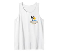 Del Boca Vista Retro Sunset Florida Vintage Tank Top