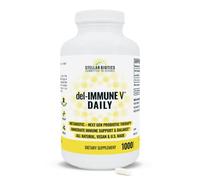 Del-Immune V® Daily by Stellar Biotics, All-Natural Immune Support & Gut Health, Immediate Care, Metabiotic: NextGen Probiotic Therapy (1000 Caps)