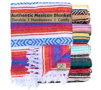 Del Mex Classic Mexican Falsa Blanket Vintage Style (Rio)