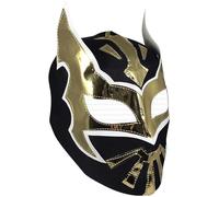 Del Mex Lycra Lucha Libre Adult Luchador Mexican Wrestling Mask Costume (Sin Cara (Black))