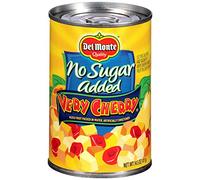 Del Monte, No Sugar Added, Very Cherry Mixed Fruit in Water, 14.5oz Can (Pack of 6)
