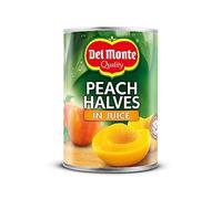Del Monte Peach Halves In Juice 415 G (pack Of 12)
