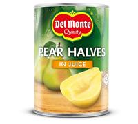 Del Monte Pear Halves in Juice 415 g (Pack of 12)