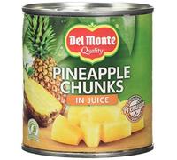 Del Monte Pineapple Chunks in Juice 432 g (Pack of 12)