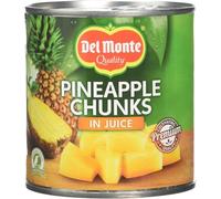 Del Monte Pineapple Chunks in Juice, 435g (Pack of 6)