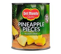 Del Monte Pineapple Pieces in Syrup, 6 x 825 g