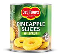 Del Monte Pineapple Slices in Syrup 836 g (Pack of 6)