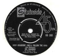 Del Shannon Keep Searchin' We'll Follow The Sun / Broken Promises original 45 rpm 7 inch Vinyl Record