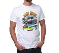 Del Sol NASCAR Men's Jimmie Johnson Classic Crew Tee - Series 9, White, Size S