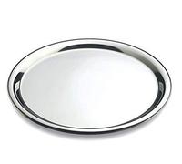 DEL - Stainless Steel Serving Tray - Circular Serving Dish/Platter - Ø 40 cm