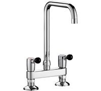 Delabie Basin Mixer Tap Chrome 300x 220 x 300 mm 5641T3