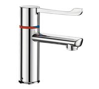 Delabie Basin Mixer Tap SECURITHERM Chrome h: 85 mm H96051